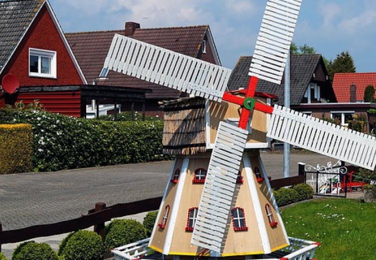 Bauplan Windmühle
